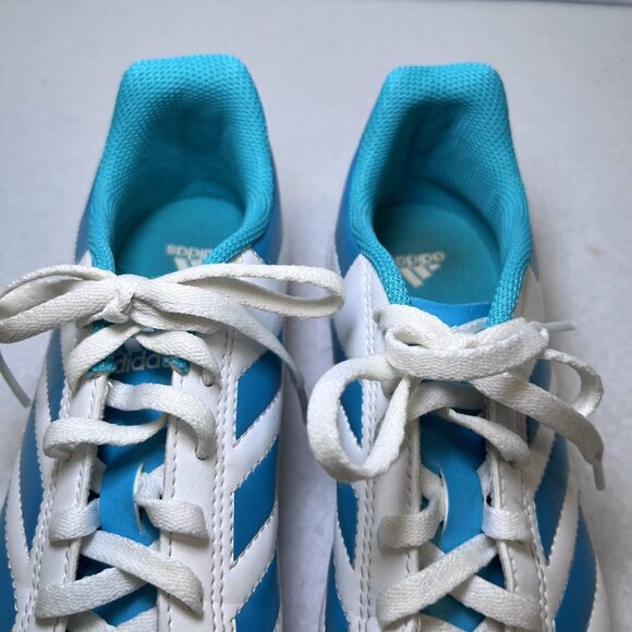 Adidas Goletto VI soccer cleats SGC 753002 white teal orange womens size 6-1/2 - Picture 9 of 10